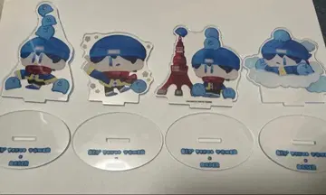 랏다 아크릴 스탠드 도쿄 타워 4개 세트