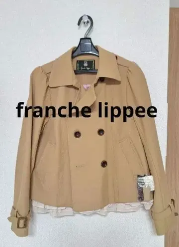 새상품급 택 포함 franche lippee 숏 트렌치코트