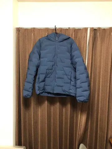 유니클로 퍼프 테크 후드티