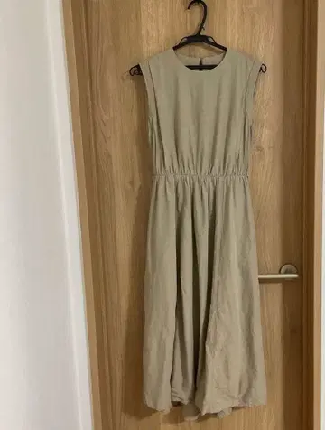 미라 오웬 성숙/러블리 린넨 레이온 롱 원피스