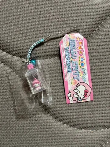 [레어] 지역 한정 키티 스트랩 야마나시 한정판 화이트 복숭아