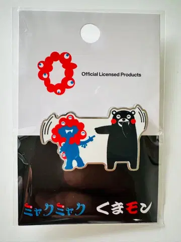 간사이 만박 EXPO2025 미야쿠미야쿠 [ 쿠마몬 ] 핀 배지 001