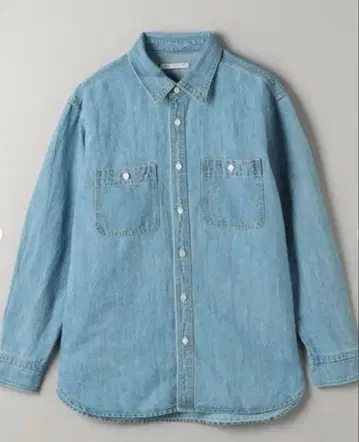 [ 새상품급 ] BEAUTY&YOUTH 데님 셔츠 뷰티 앤 유스