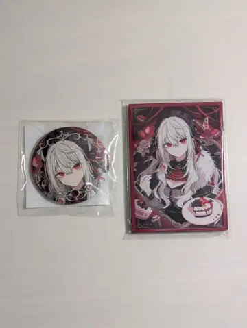 니지산지 쿠츠하 사냐 캔뱃지 카드 슬리브 세트