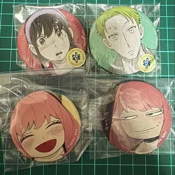 SPY x FAMILY 스파이 패밀리 아냐 캔뱃지 원작 그림 요르 로이드