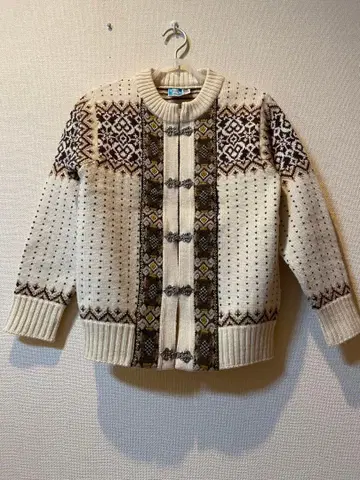 norsewear 울 100% 가디건 34 사이즈 (일본 S)