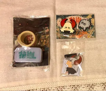 Eve 뮤지션 가수 꽃폭풍 라이트 밴드 키링 데코 배지