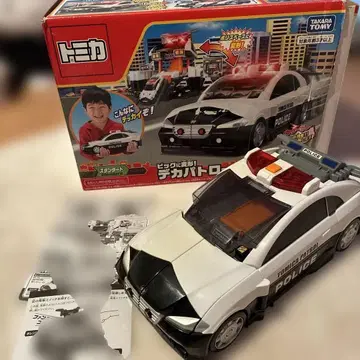 토미카 패트롤카 화이트/블랙