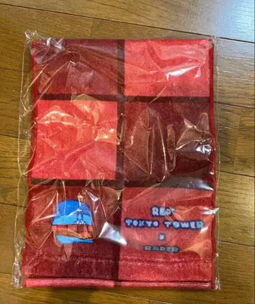 랏다 도쿄 타워 콜라보 굿즈 머플러 타월