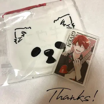 기븐 애니메이트 카페 털복조리 아크릴 카드 마후유