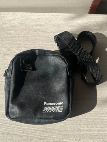 Panasonic SHOCK WAVE 웨스트 파우치 블랙