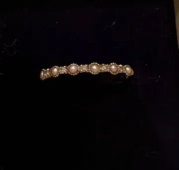 agete K10 골드 반지 9호