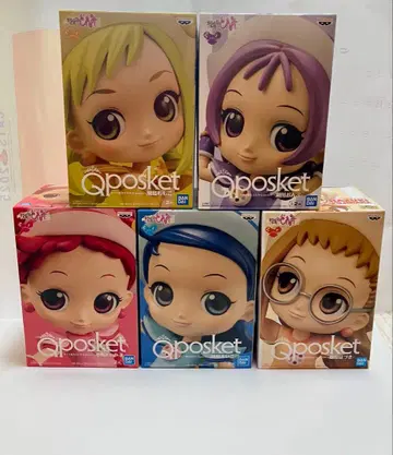 오쟈마녀 도레미 Qposket 5종 세트 미개봉 새상품