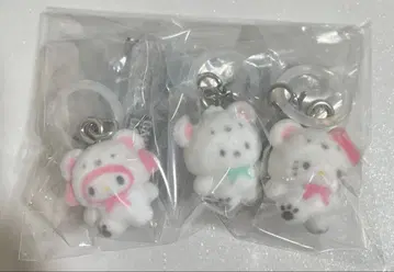 산리오 포근포근 스노우 표시 액세서리 3종