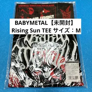 [ 미개봉 ] BABYMETAL Rising Sun TEE 사이즈: M