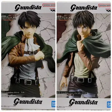 진격의 거인 Grandista 피규어 리바이 엘렌 예거 2종
