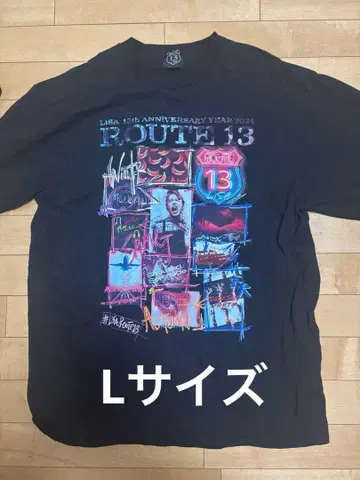 LiSA ROUTE13 롱T L 사이즈