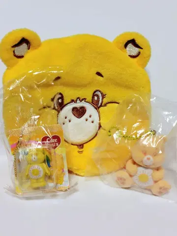 케어베어 플로키 마스코트 파우치 블리스터 참 컬렉션