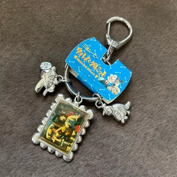 [ 월레스와 그로밋 ] 그로밋 키링 키홀더 삼련 무비