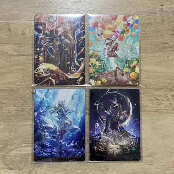 프로세카 크리페스 카노 홀로그램 카드 4점 세트