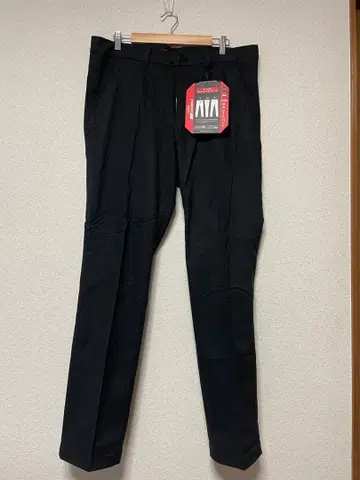 미사용 새상품2 58%OFF 브릿지스톤 스트레이트 팬츠 96 블랙