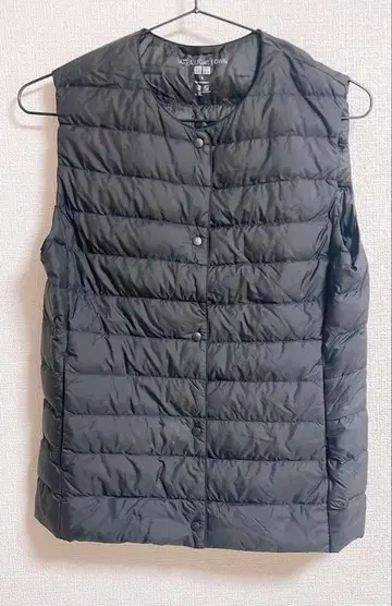 [UNIQLO] 울트라 라이트 다운 블랙 베스트