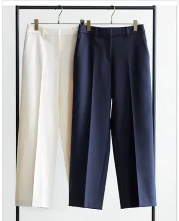 PLST 웜 리저브 스트레이트 팬츠 네이비