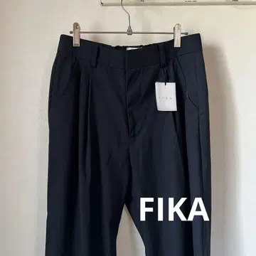 fika 턱 팬츠 블랙 야마다야