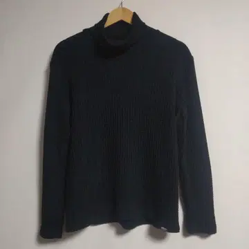 AZUL by moussy 터틀넥 니트 M 블랙 아줄바이마우지