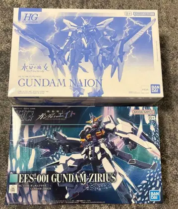 HG 건담 지리우스 나이온 세트