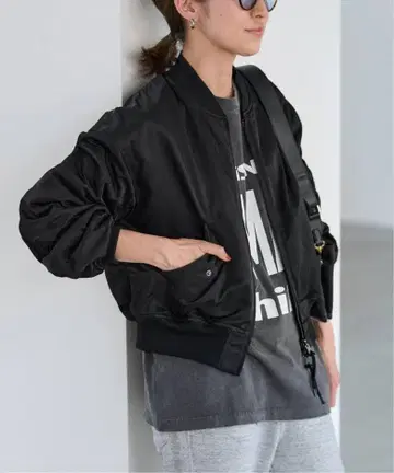 프레임워크 2WAY MA-1 블랙 사이즈 36