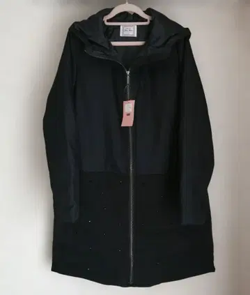 [택 포함 미사용품] 픽시 하트 큐빅 포함 프리미엄 다운 코트