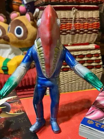 구 울트라 괴수 시리즈 메트론 성인 캔디 페인팅 리페인트 소프트 비닐