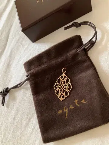 희귀 agete 아가트 골드 k10 참 재스민 단종 상품