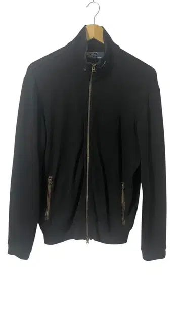 랄프 로렌 지퍼 후드티 블랙