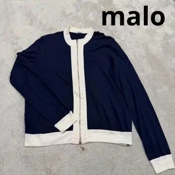 새상품급 malo 코튼 100% 집업 블루종 가디건