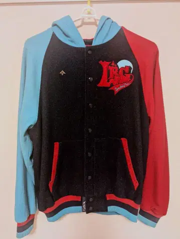 초레어 LRG smoking tree 스타디움 자켓 후드티