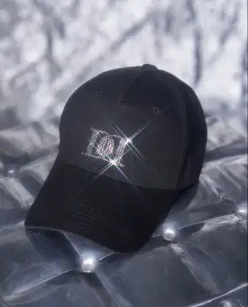 darich 크리스탈 로고캡 CAP 캡 모자 블랙