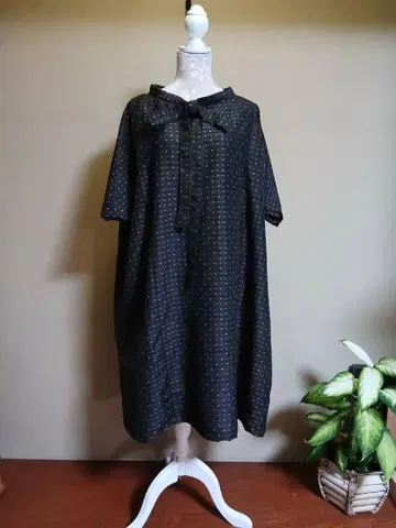 기모노 리메이크 넉넉하고 편안한 튜닉 순수 실크