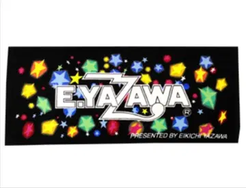 야자와 에이요시 페이스 타월 (로고 레인보우) 화이트 DM 구매품 미개봉