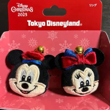 디즈니 크리스마스 2025 미키 미니 반지 미사용