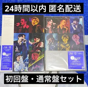 SixTONES OneST 라이브 DVD Blu-ray 초회반 일반ver