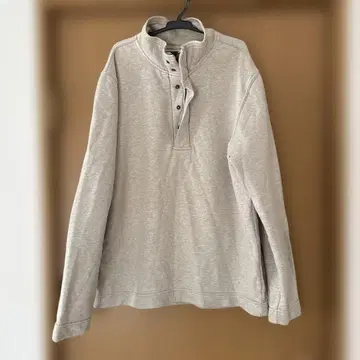 GAP 버튼 부착 하프 지퍼 트레이닝복