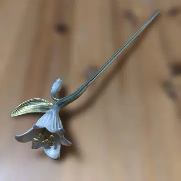 칸자시야 wargo [ 은백합 한 송이 비녀 ]