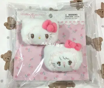 산리오 mikko 헤어 클립 세트 키티 무스