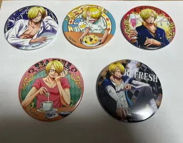 원피스 굿즈 캔뱃지 상디 SANJI 전 10종 세트