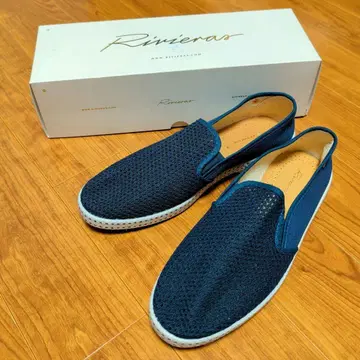 미사용 새상품 (하자품) Rivieras 리비에라 슬립온 메쉬 스니커즈