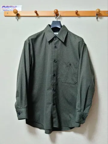 유니클로 U 트윌 워크 오버 사이즈 셔츠