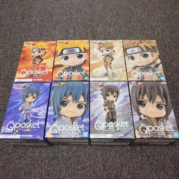 NARUTO 돌풍전 Qposket 피규어 우즈마키 나루토 우치하 사스케