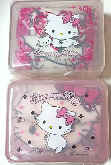 산리오 헬로키티 챠미키티 핸드 타월 당시 물건 레트로 레어